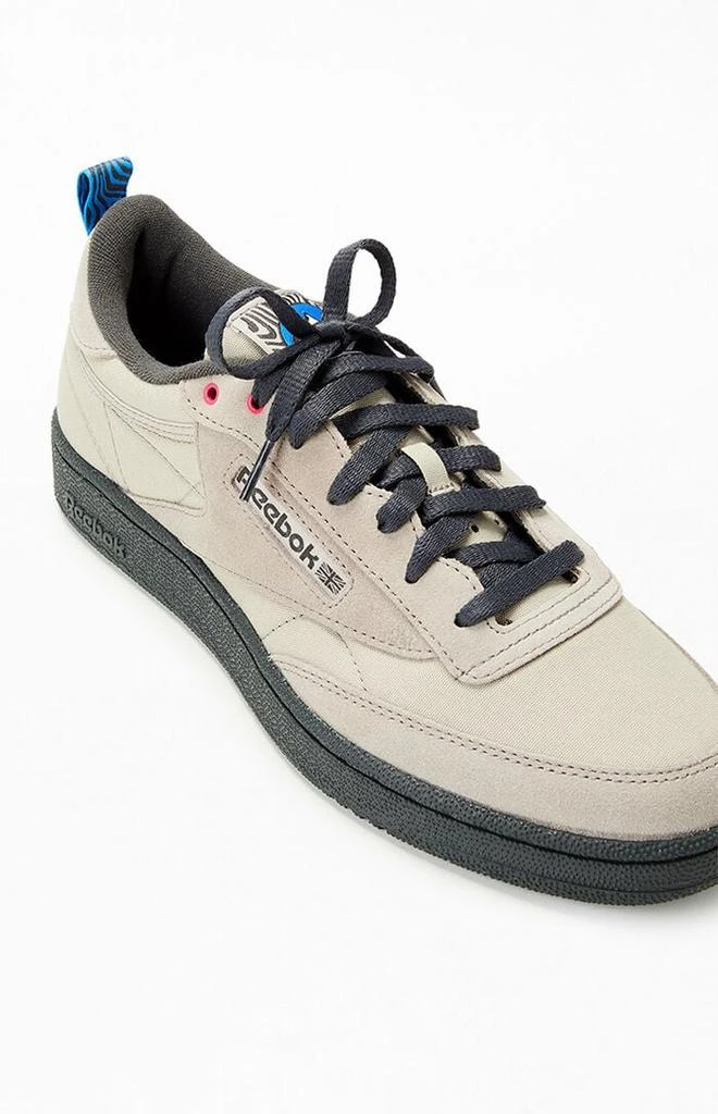 Reebok Ash Grey Club C 85 Shoes 6