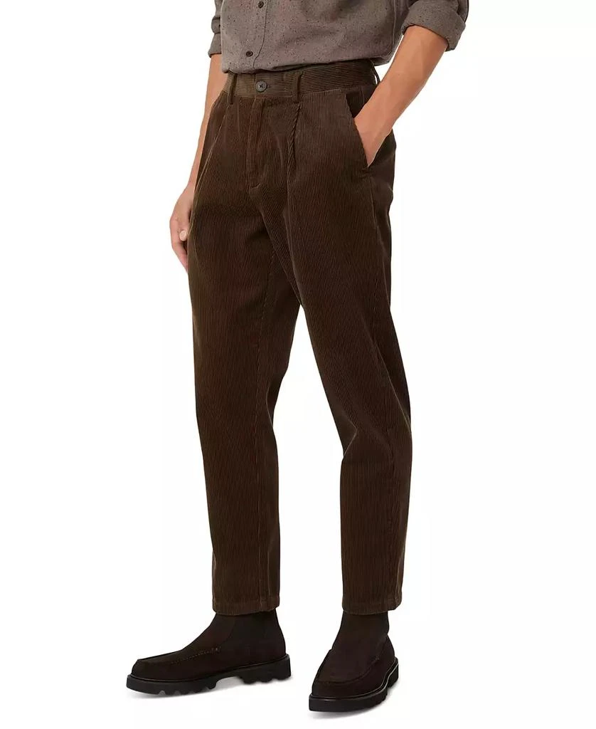 Frank And Oak Men's Jamie Tapered-Fit Pleated Corduroy Pants 2