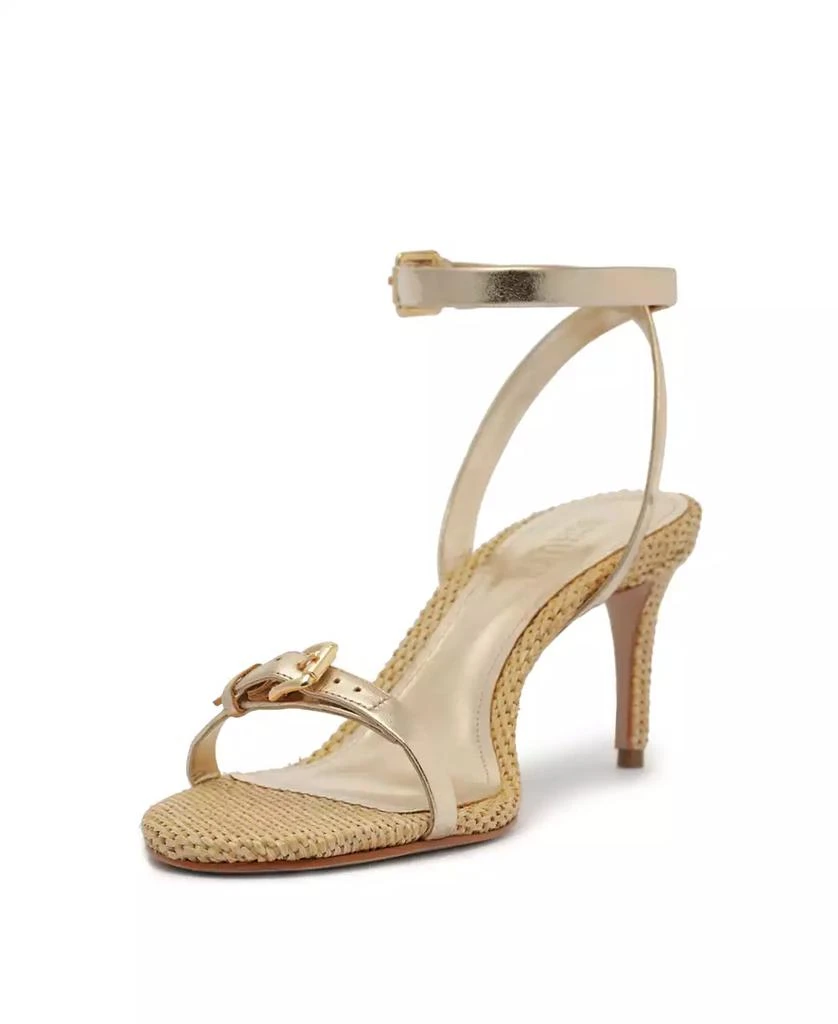 Schutz Women's Aurora Mid Heel Dress Sandals 7