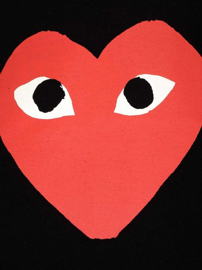 Comme des Garçons Play Comme des Garçons Play Heart Printed Crewneck T-Shirt 3