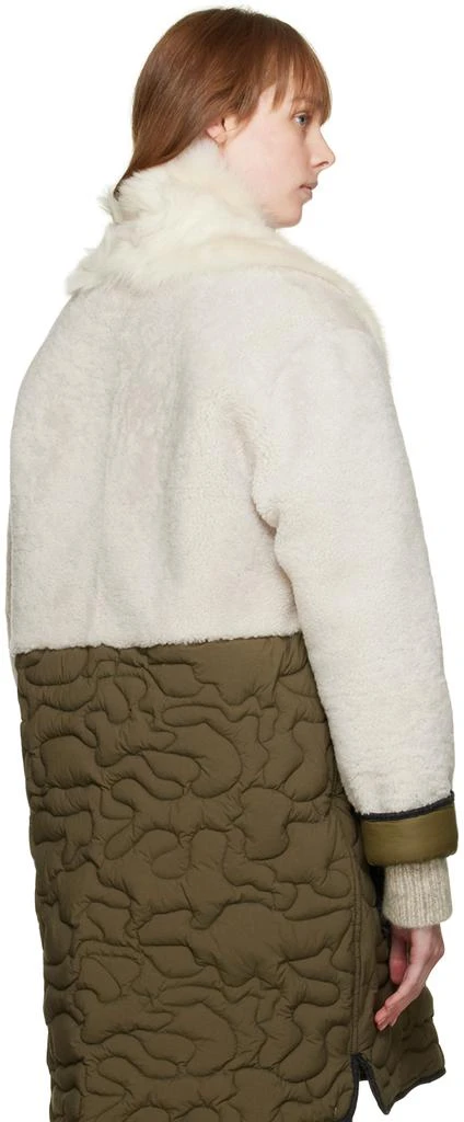 Yves Salomon Beige Echarpe Scarf 3