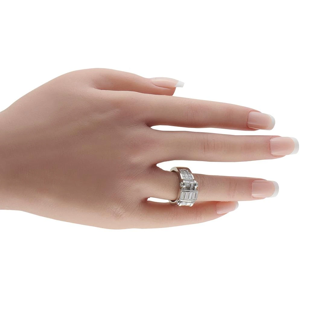 LB Exclusive Platinum 2.75ct Diamond Ring MF06-011626 3