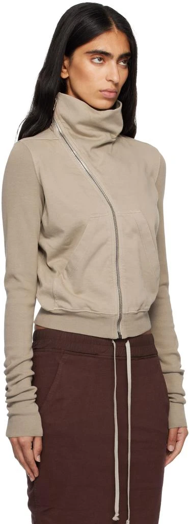 Rick Owens Taupe Concordians Mountain Sweatshirt 2