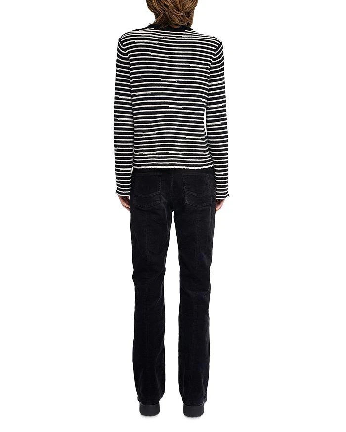 ZADIG 
VOLTAIRE Spiky Wool 
Cashmere Crewneck Sweater 3