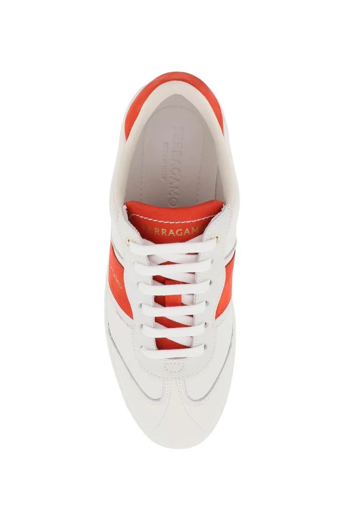 FERRAGAMO leather sneakers 2