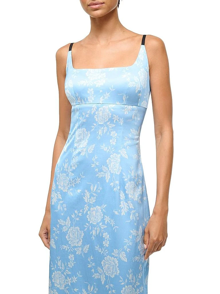 Staud Carol Floral Maxi Dress 5