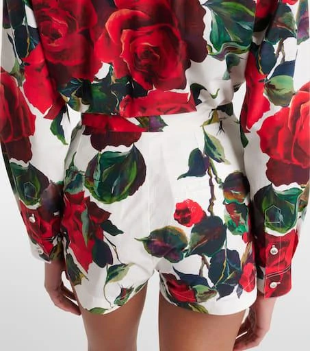 Dolce 
Gabbana Floral cotton shorts 5