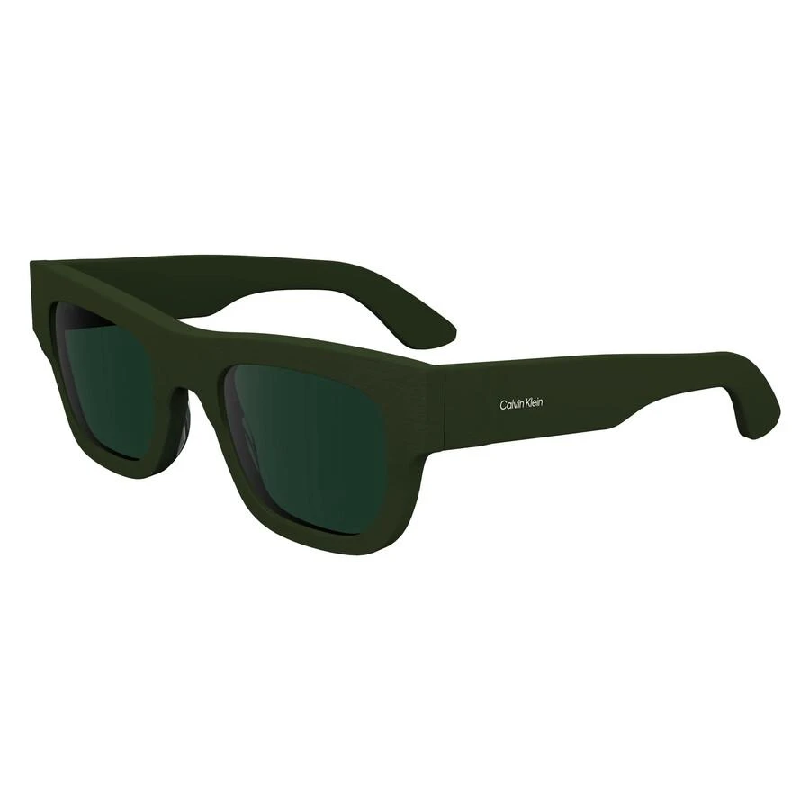 Calvin Klein Green Square Men
s Sunglasses CK24510S 300 51