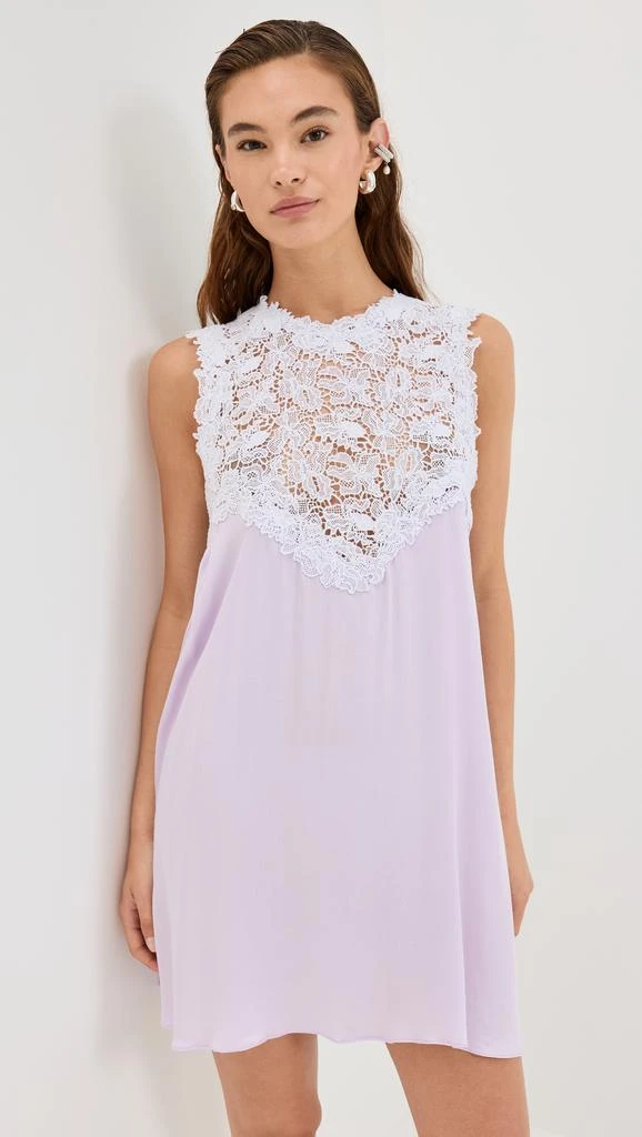 Kika Vargas Sarah Dress Lilac Viscose 1