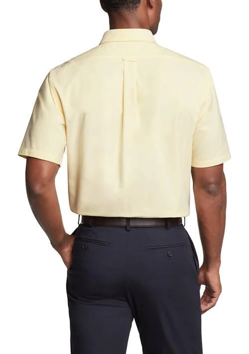 IZOD Mens Regular Fit All Over Stretch Short Sleeve Dress Shirt 3