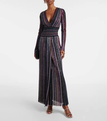 Missoni Sequined striped gown - Dresses & Skirts - Free Shipping -  BeyondStyle