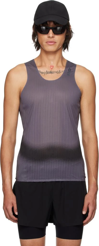 Soar Running Gray Race Tank Top 1