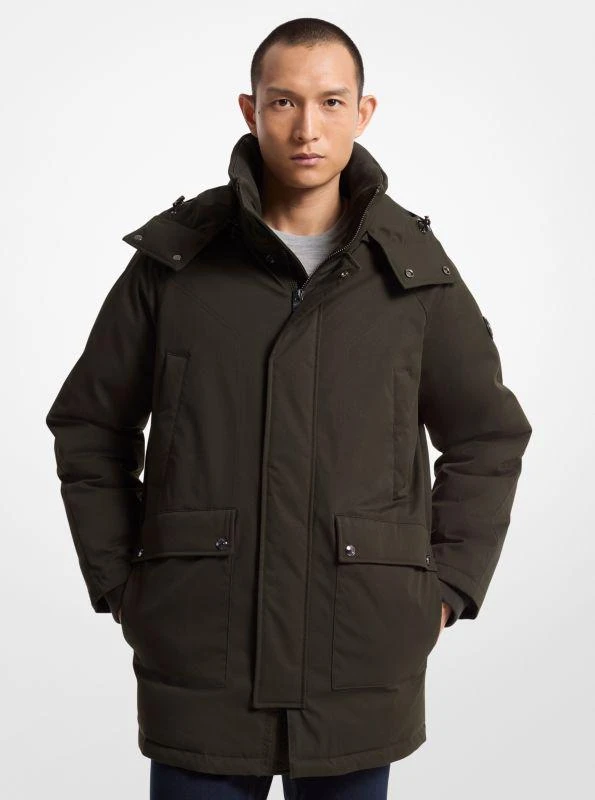 Michael Kors Melrose 2-in-1 Woven Parka 1