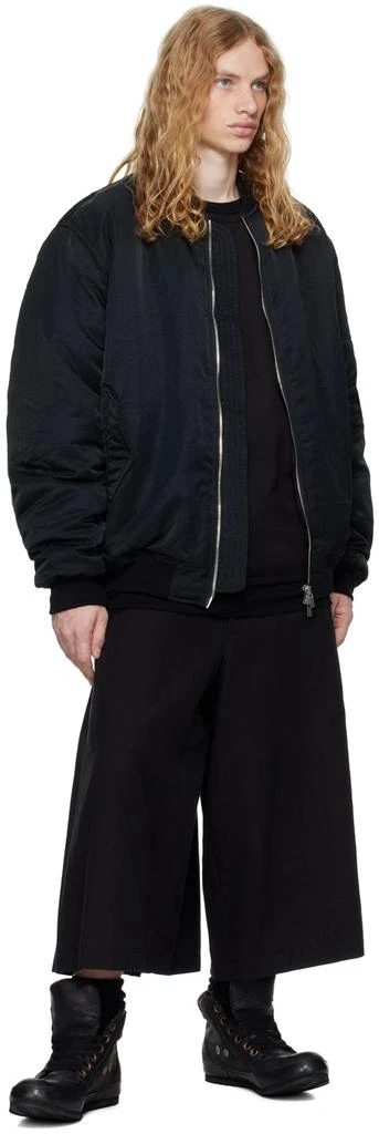 A Diciannoveventitre Black B1 Bomber Jacket 4