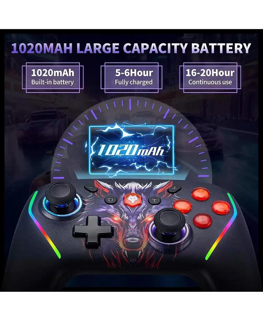 NBCP Wireless Controller for Nintendo Switch 2, Lite/OLED, with Mouse Touch Back Buttons, Wake Function, Turbo 
Programmable 2