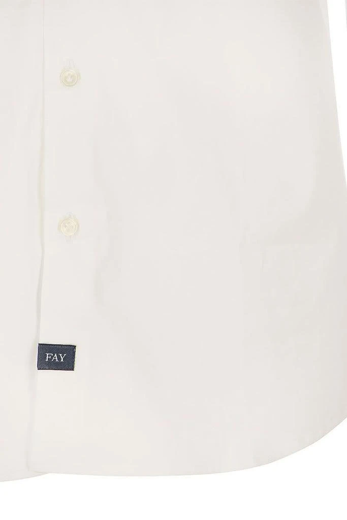FAY Fay Stretch French Collar Shirt 4