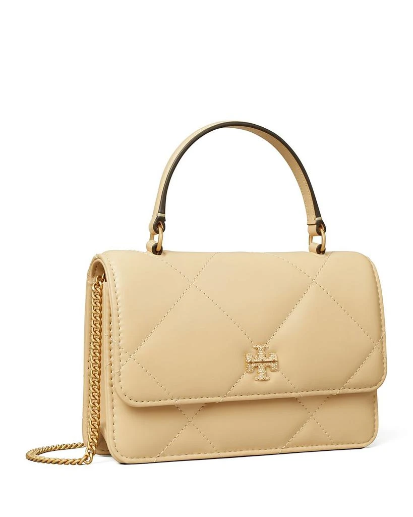 Tory Burch Kira Pavé Logo Diamond Quilted Shoulder Bag 5