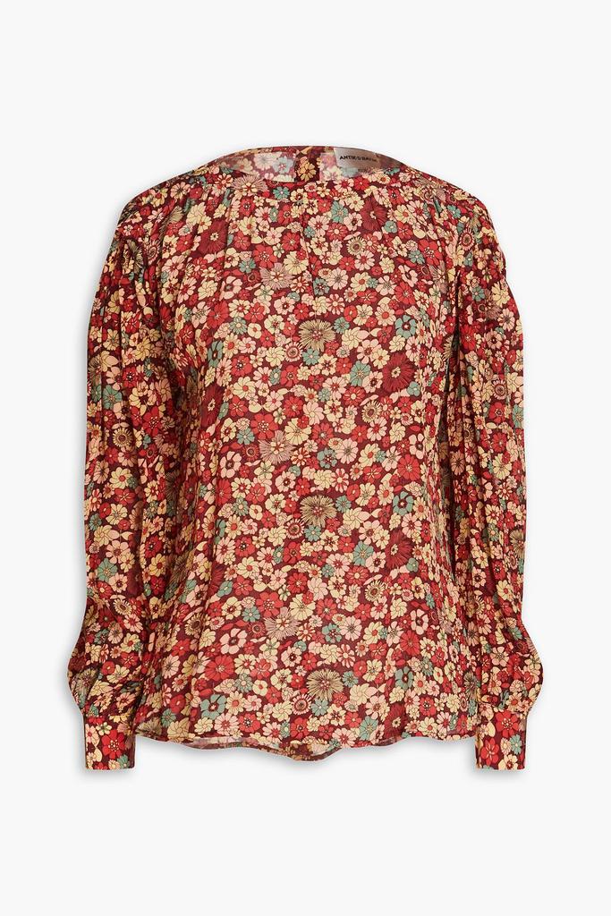 ANTIK BATIK Colline floral-print crepe de chine blouse