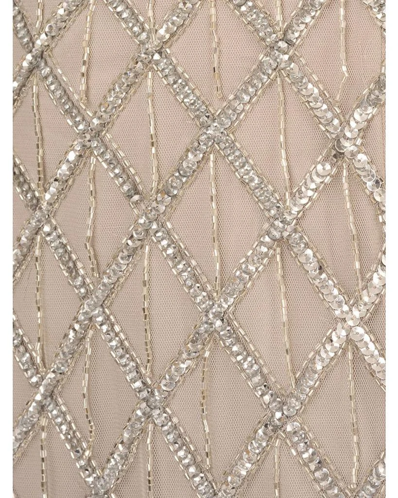 Aidan Mattox Beaded Halter Gown 6