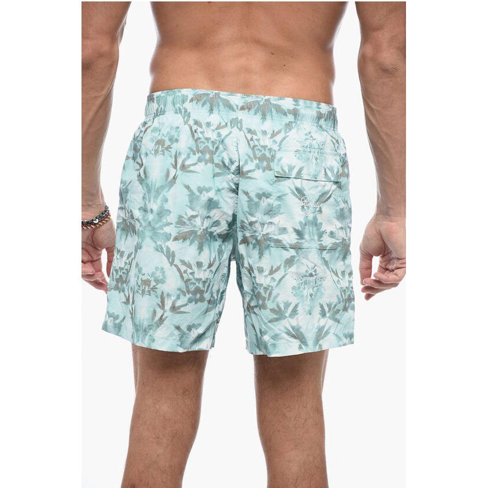 Berluti Floral Pattern Boxer Men's Swimshorts