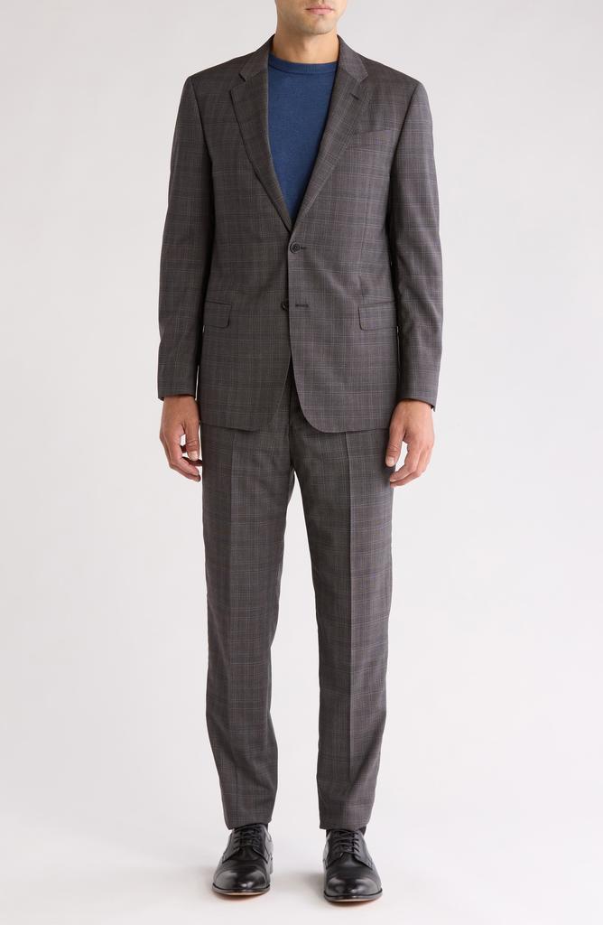 Armani Collezioni Plaid Wool Suit