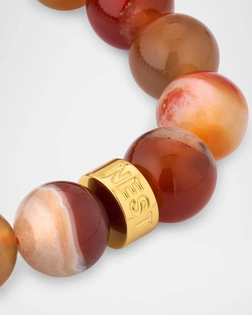 NEST Jewelry Druzy Agate Stretch Bracelet 4