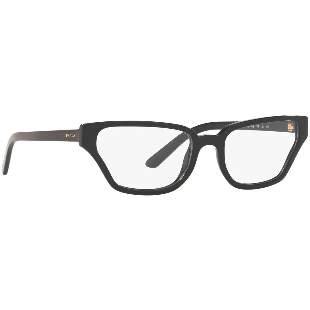 Prada Prada Women's Eyeglasses - Black Rectangular Full-Rim Frame | PRADA 0PR 04XV 1AB1O154 1