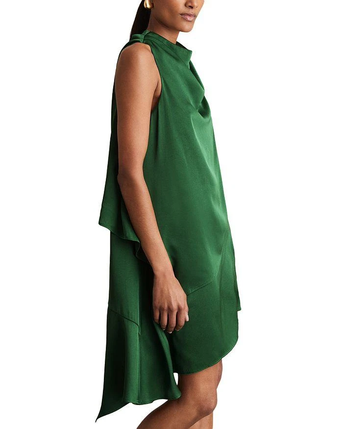 REISS Eloise Drape Neck Short Occasion Dress 3