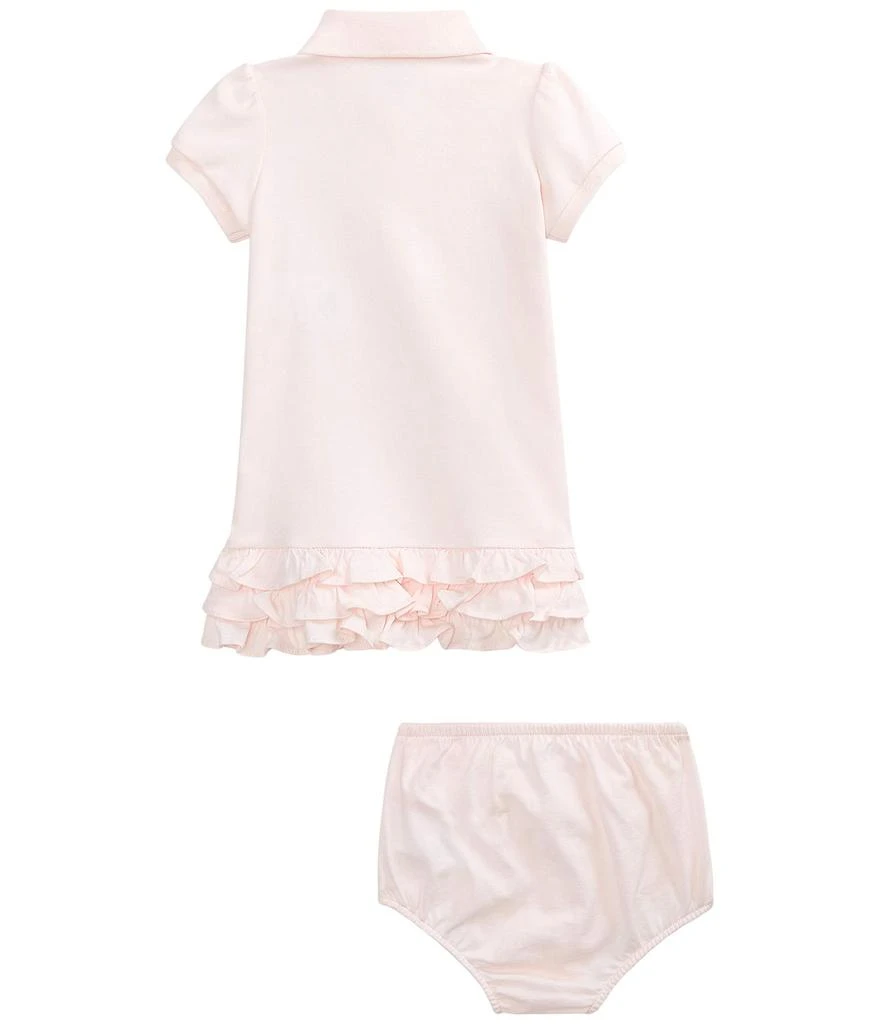 Ralph Lauren Ruffled Polo Dress & Bloomer (Infant) 2