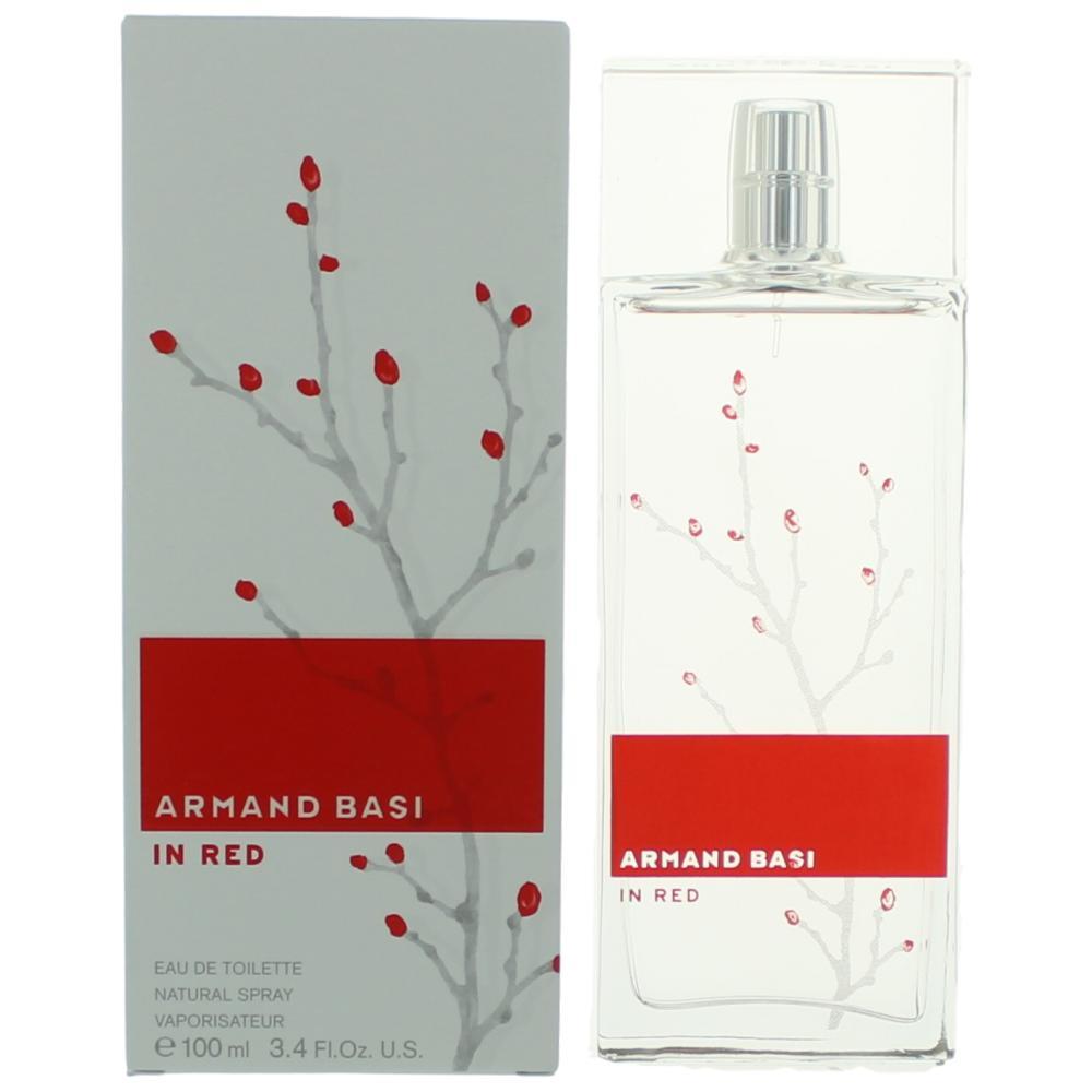ARMAND BASI in Red by , 3.4 oz Eau De Toilette Spray for Women