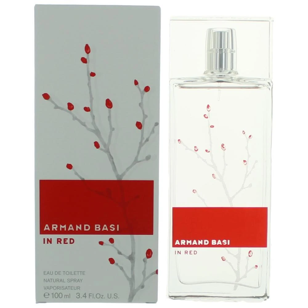 ARMAND BASI in Red by , 3.4 oz Eau De Toilette Spray for Women 1