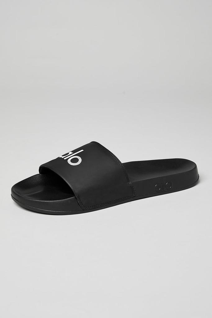 【Alo Yoga】Unisex It Slide Alo Unisex It Slide - Black - Sandals - Compare Prices from