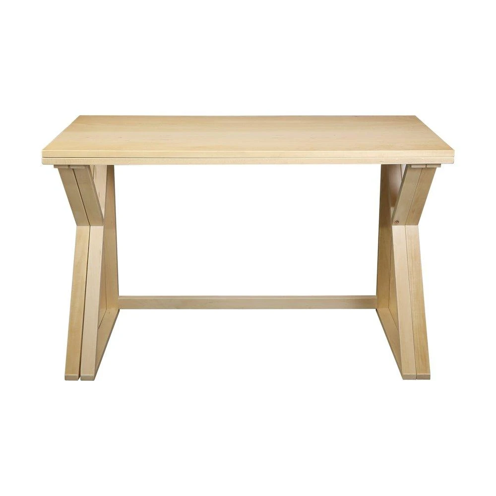American Trails Aztecs Folding Console to Dining Convertible Table with Solid American Basswood 2