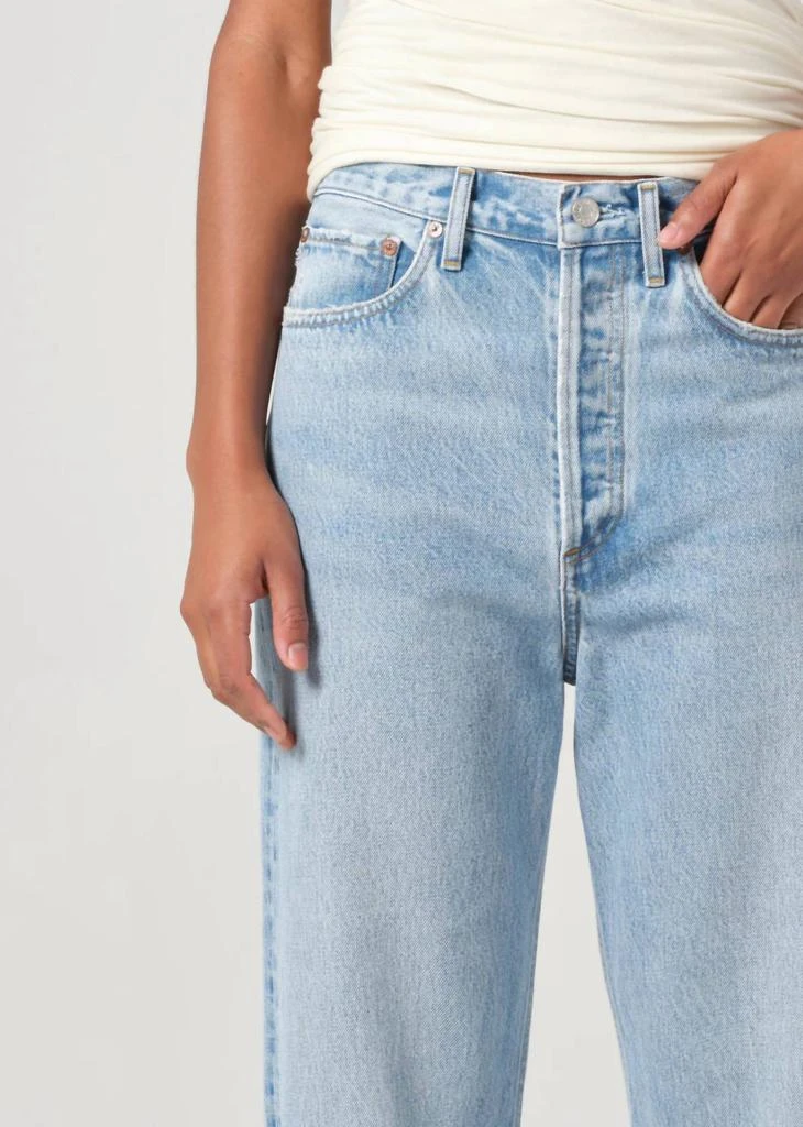 AGOLDE Agolde - 90's Crop Mid Rise Straight Jeans 4