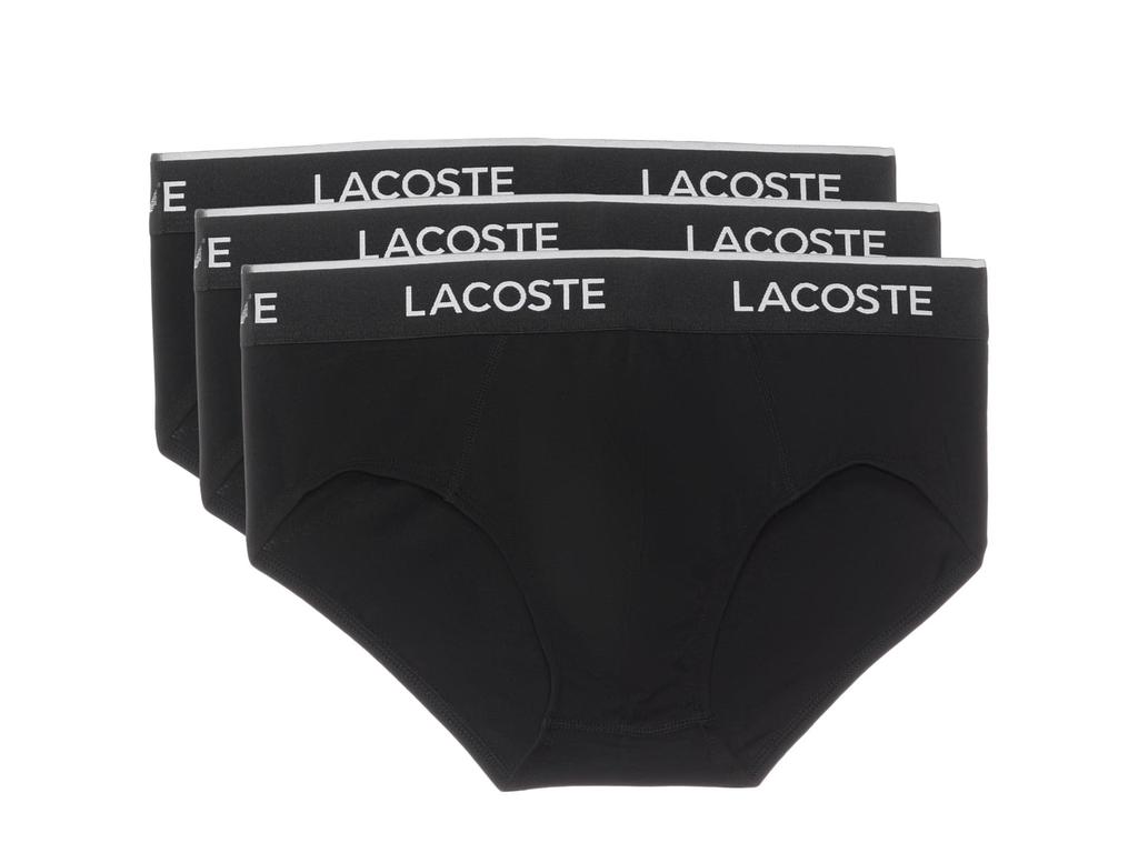Lacoste Cotton Stretch Essentials Briefs 3-pack