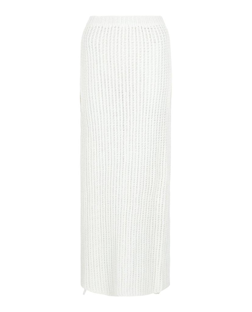 Salvatore Ferragamo Crochet Maxi Skirt