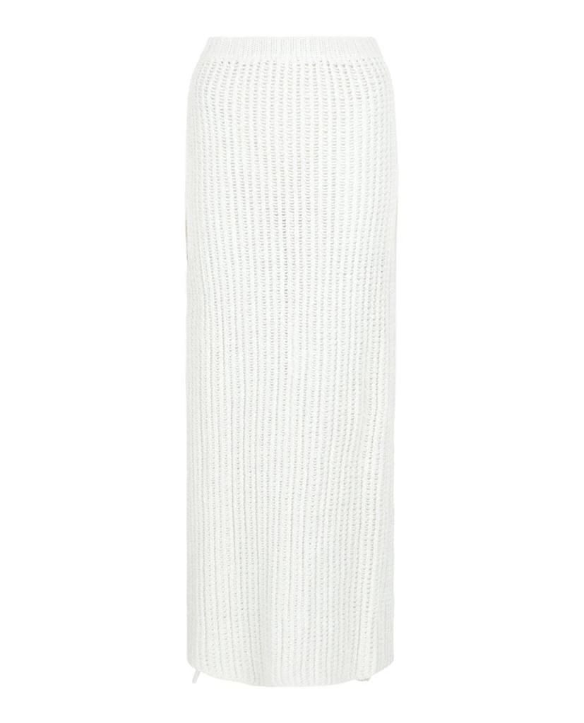 Salvatore Ferragamo Crochet Maxi Skirt 1