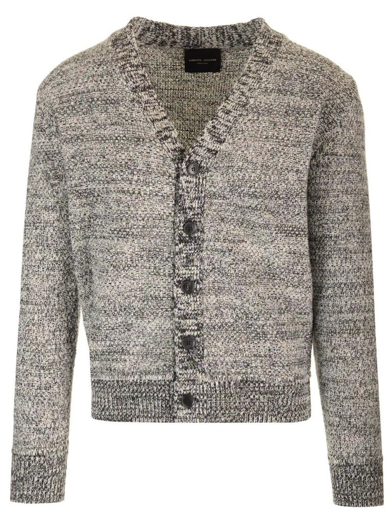 ROBERTO COLLINA Wool Cardigan 1