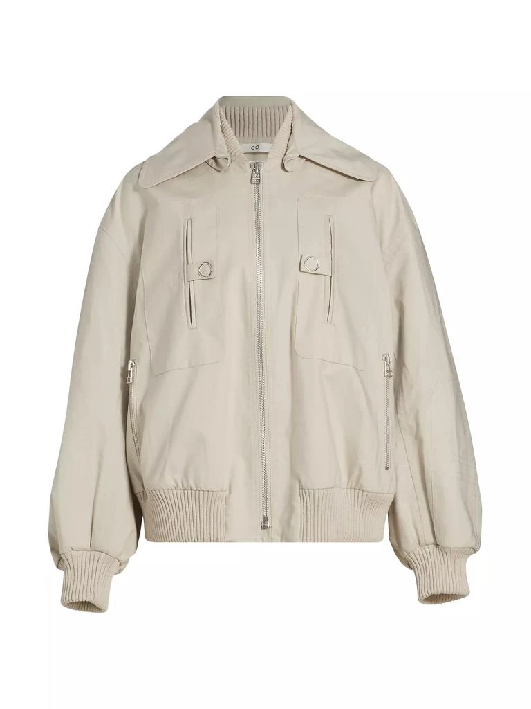 CO Gathered Cotton Bomber Jacket 1