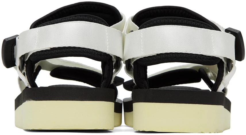 Suicoke White & Black Depa-V2 sandals - Sandals - BeyondStyle display picture 2