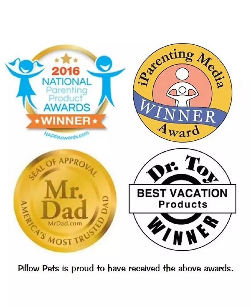 Pillow Pets Signature Friendly Frog Stuffed Animal Plush Toy 5