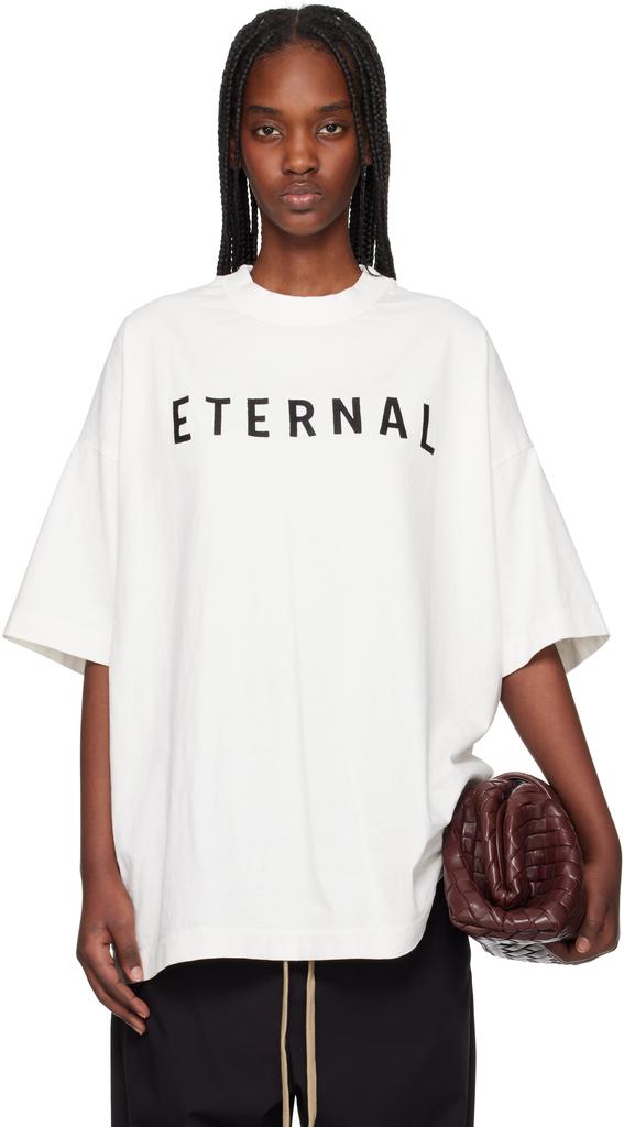 Fear Of God Eternal Jersey Tee ホワイト M Shop White Eternal Jersey T-shirt on Sale at BeyondStyle – Get 50