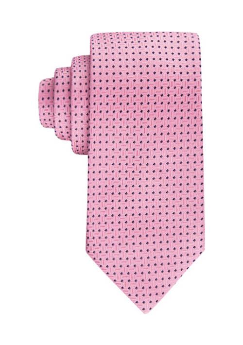 Tommy Hilfiger Hilfiger Grid Patterned Tie