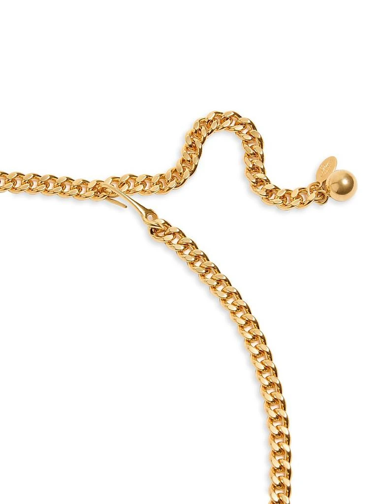 Valentino Vlogo Signature Chain Belt with Crystals 5