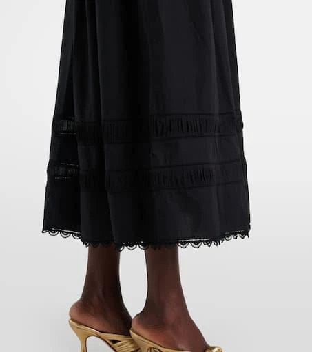 Ulla Johnson Isadora cotton poplin bustier dress 5