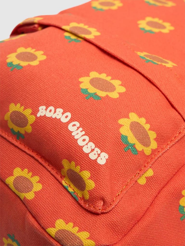 BOBO CHOSES Printed Cotton Canvas Backpack 2