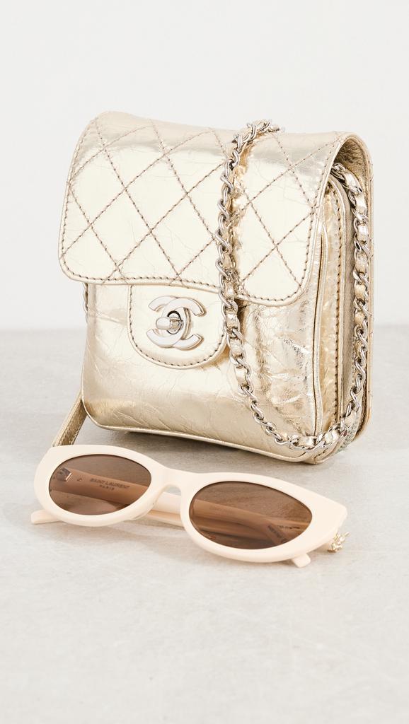 Shopbop Archive Chanel Matelasse Leather Chain Wallet