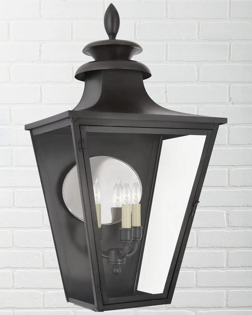Chapman & Myers Albermarle Large 3/4 Wall Lantern By Chapman & Myers 1