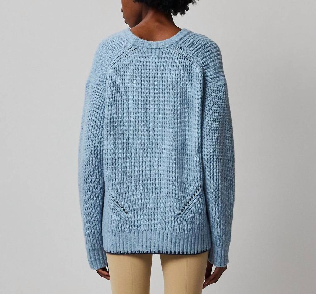 ATM MERINO BLEND CREW NECK SWEATER