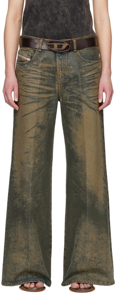 Diesel SSENSE Exclusive Brown Jeans 1